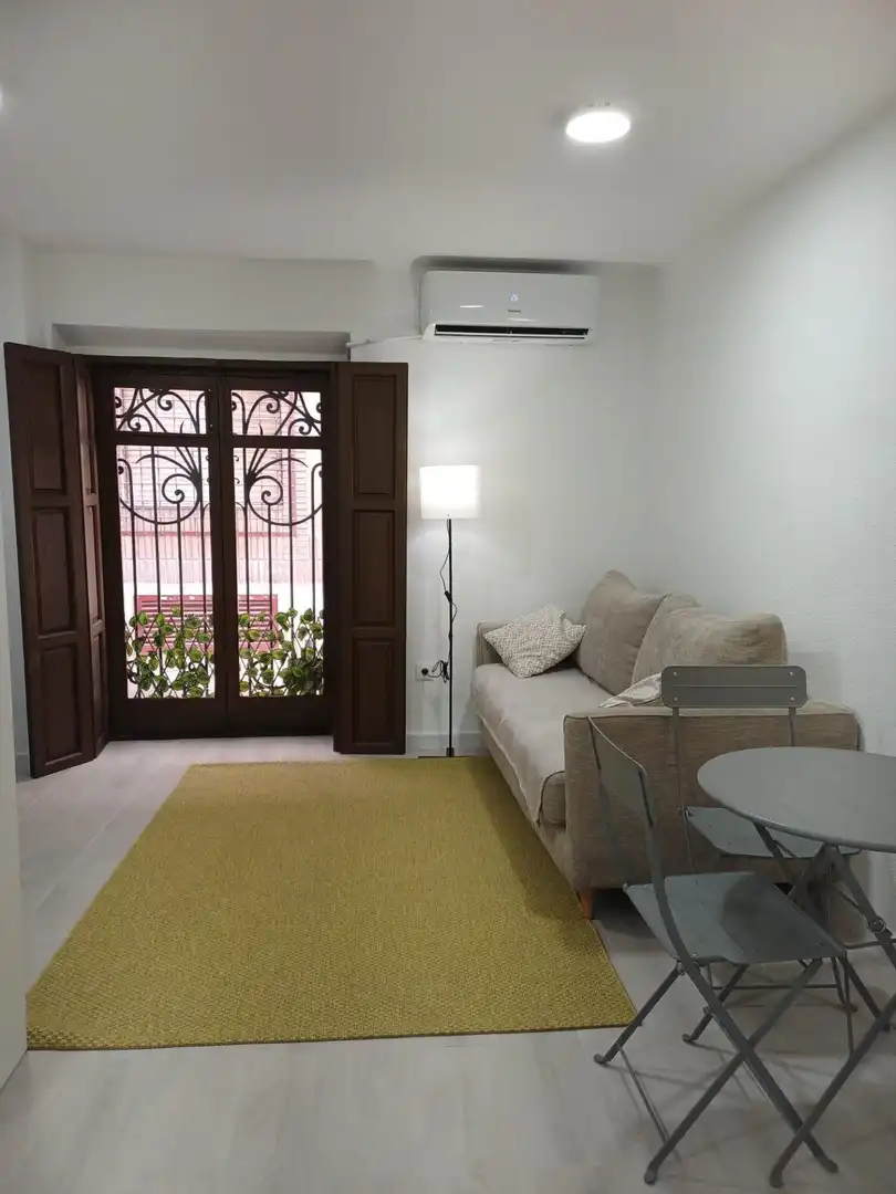 Living room of Study for rent in Murcia  with Air Conditioner, Heating and Furnished