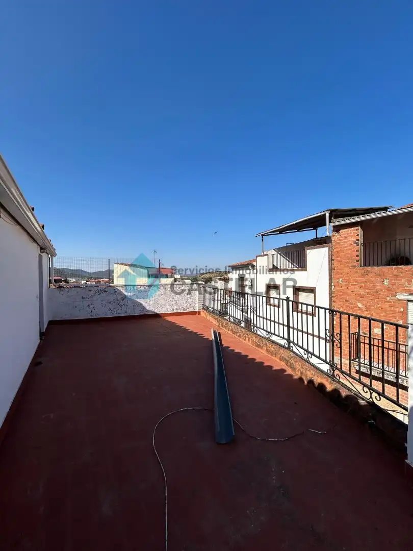 Terraza de Casa adosada en venta en Salvaleón con Amueblado