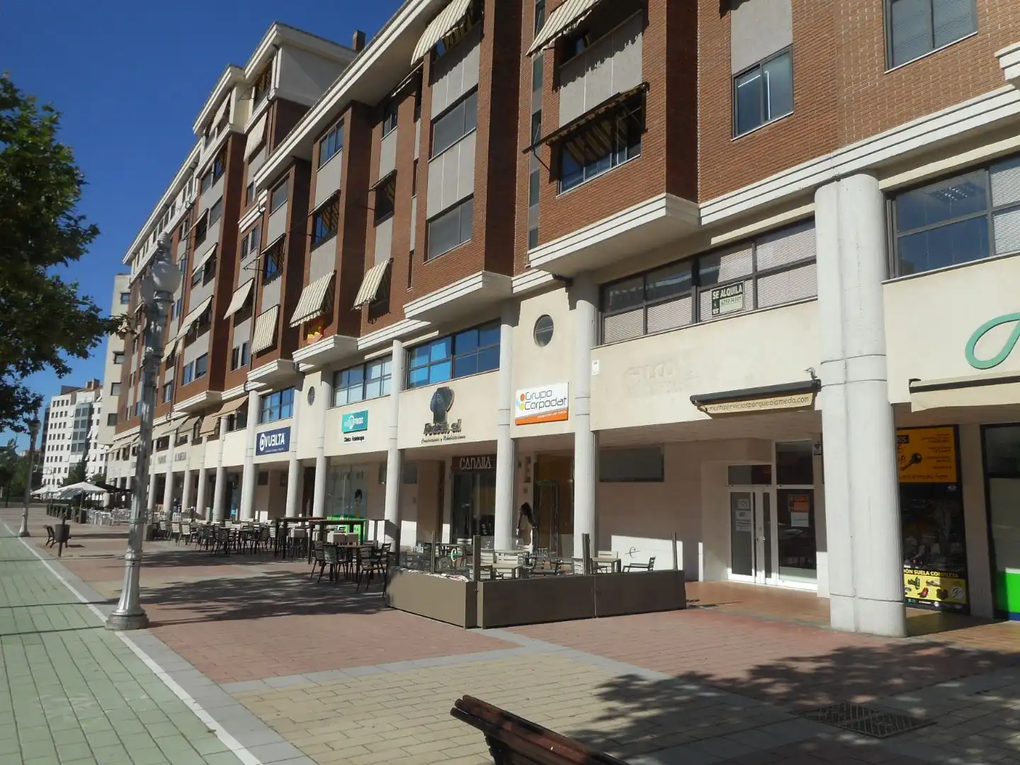 Vista exterior de Oficina de alquiler en Valladolid Capital con Aire acondicionado, Calefacción y Internet