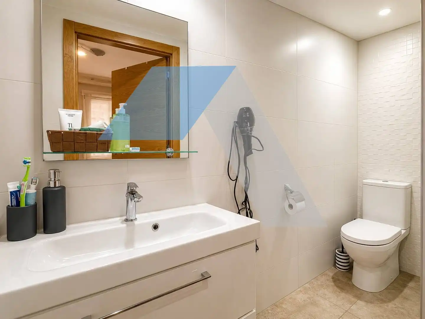 Badezimmer von Wohnungen zum Verkauf in San Vicente del Raspeig / Sant Vicent del Raspeig mit Klimaanlage, Terrasse und Möbliert
