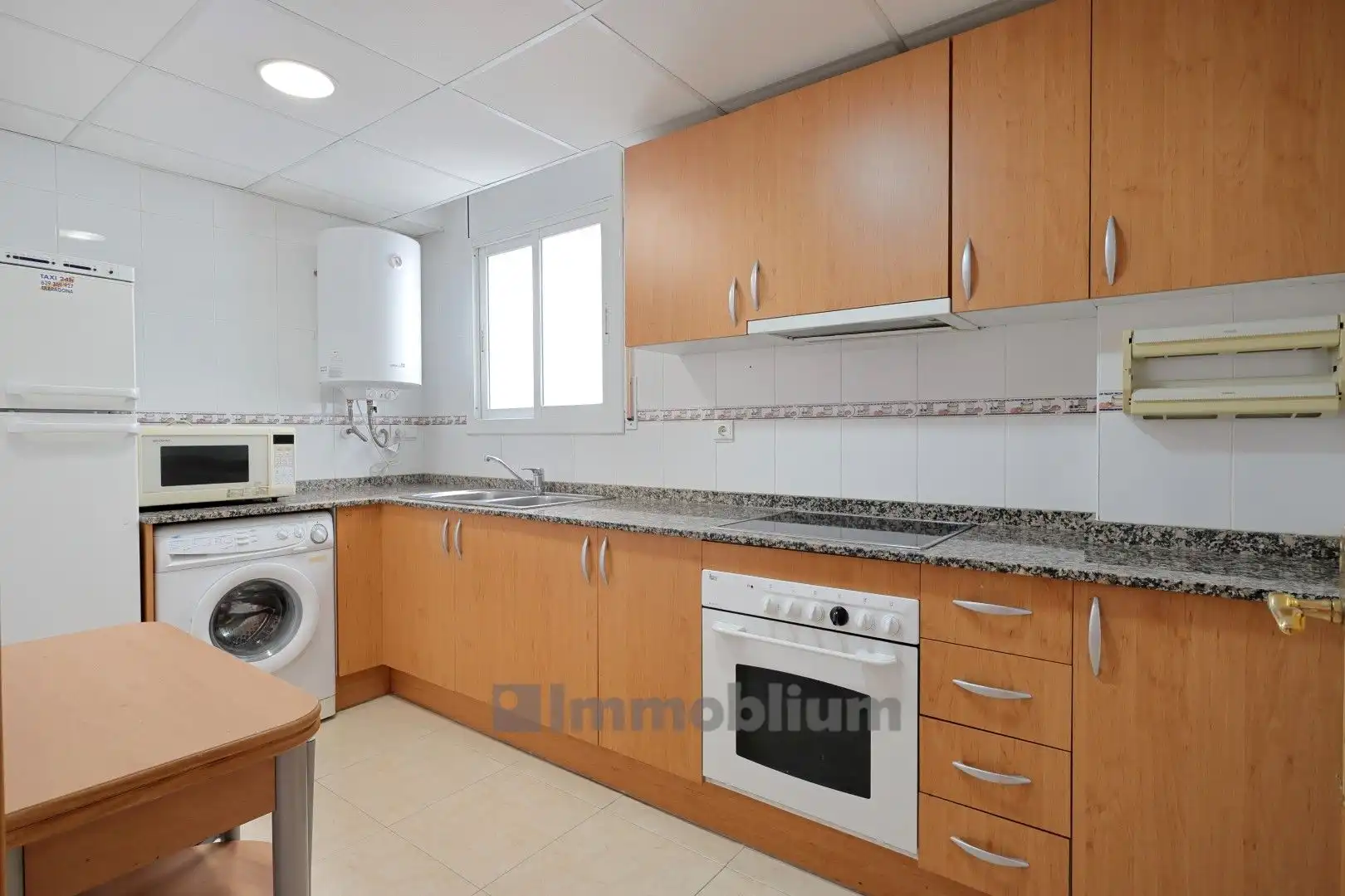 Küche von Wohnung zur Miete in Torredembarra mit Klimaanlage, Heizung und Privatgarten