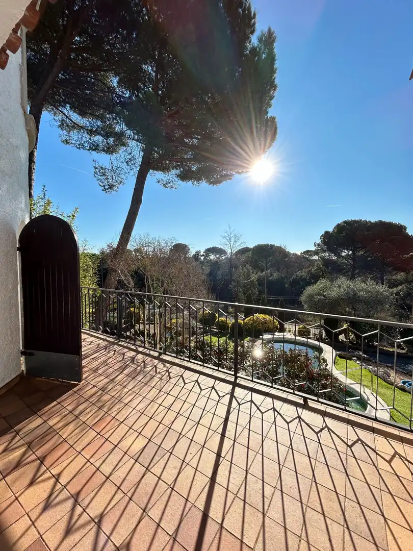 Jardín de Casa o chalet en venta en Santa Coloma de Farners con Calefacción, Jardín privado y Terraza
