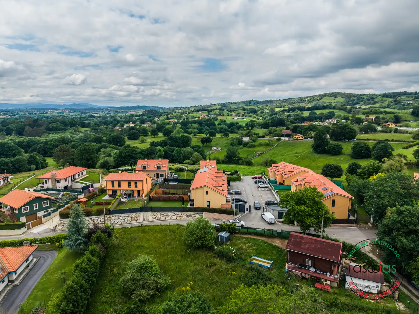 Exterior view of Detached homes for sale in Siero  with Heating, Private garden and Storage room
