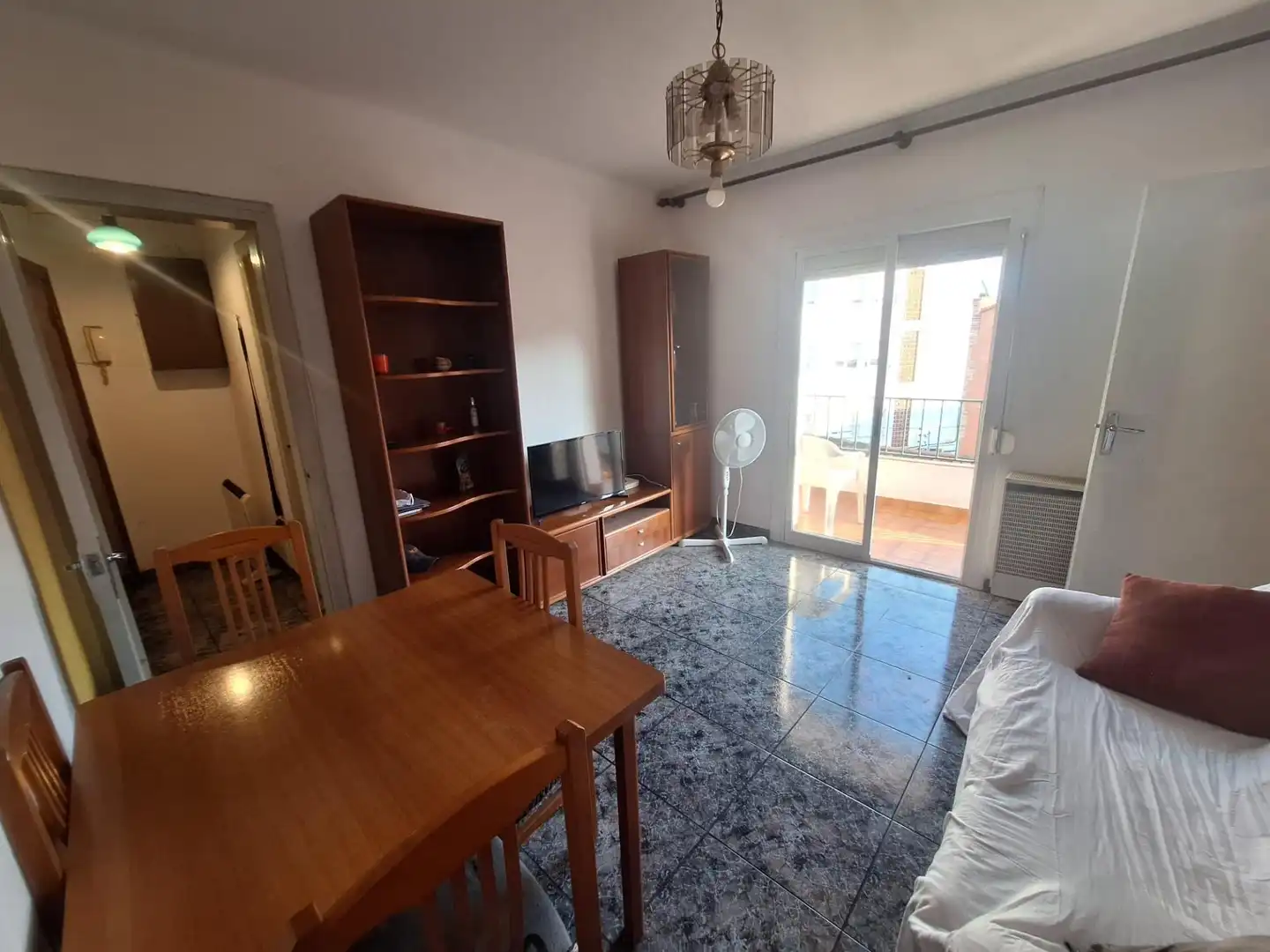 Sala de estar de Piso en venta en Sabadell con Terraza