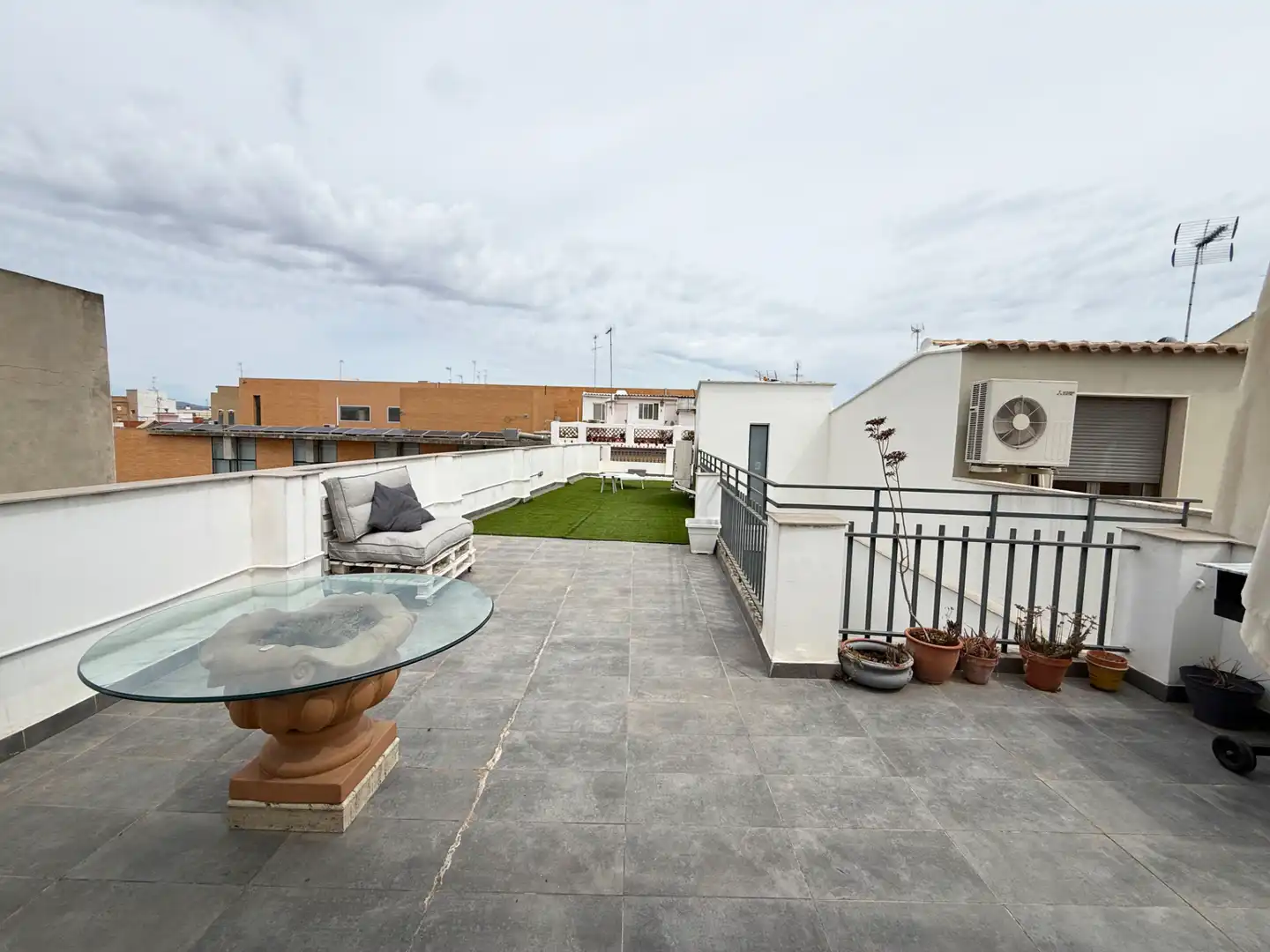 Terrassa de Casa o xalet de lloguer en Alboraya amb Aire condicionat, Moblat i Rentadora