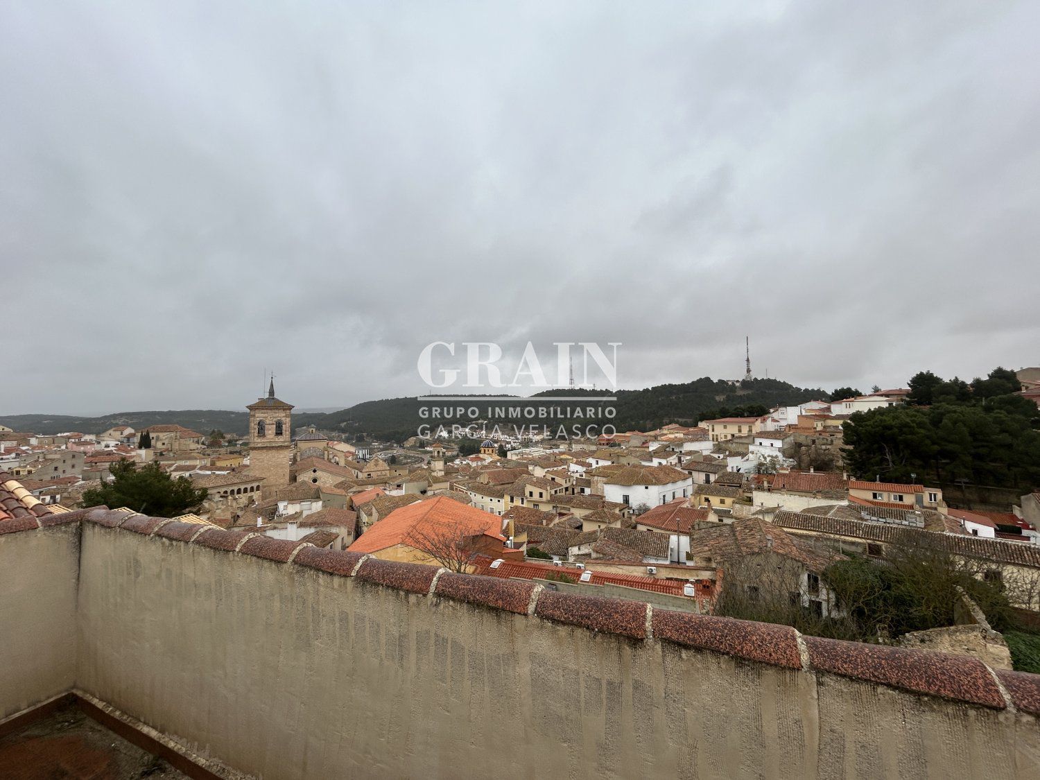 Vista exterior de Dúplex en venta en Chinchilla de Monte-Aragón con Calefacción y Terraza