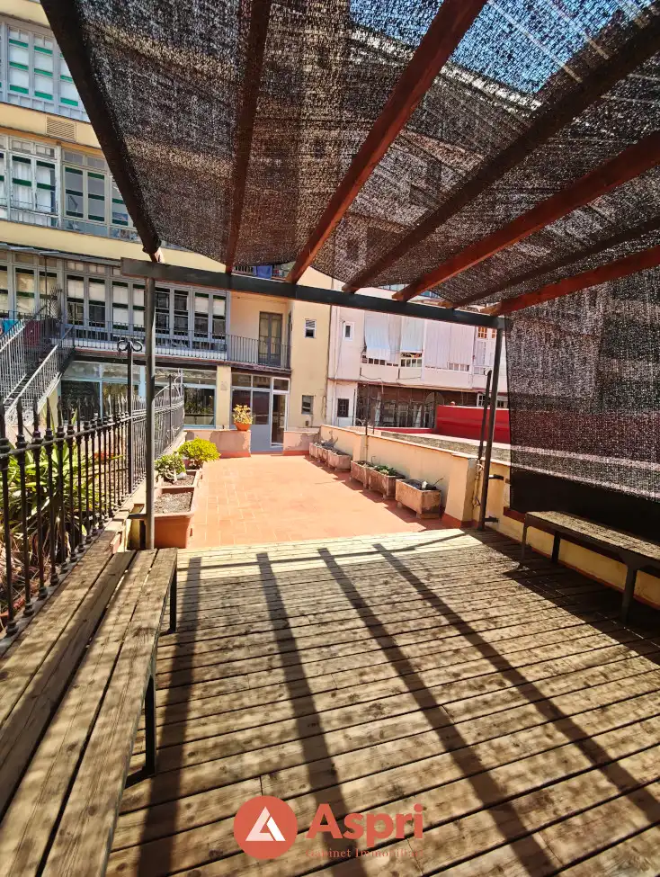 Terrace of Flat for rent in Barcelona  with Air Conditioner, Private garden and Terrace