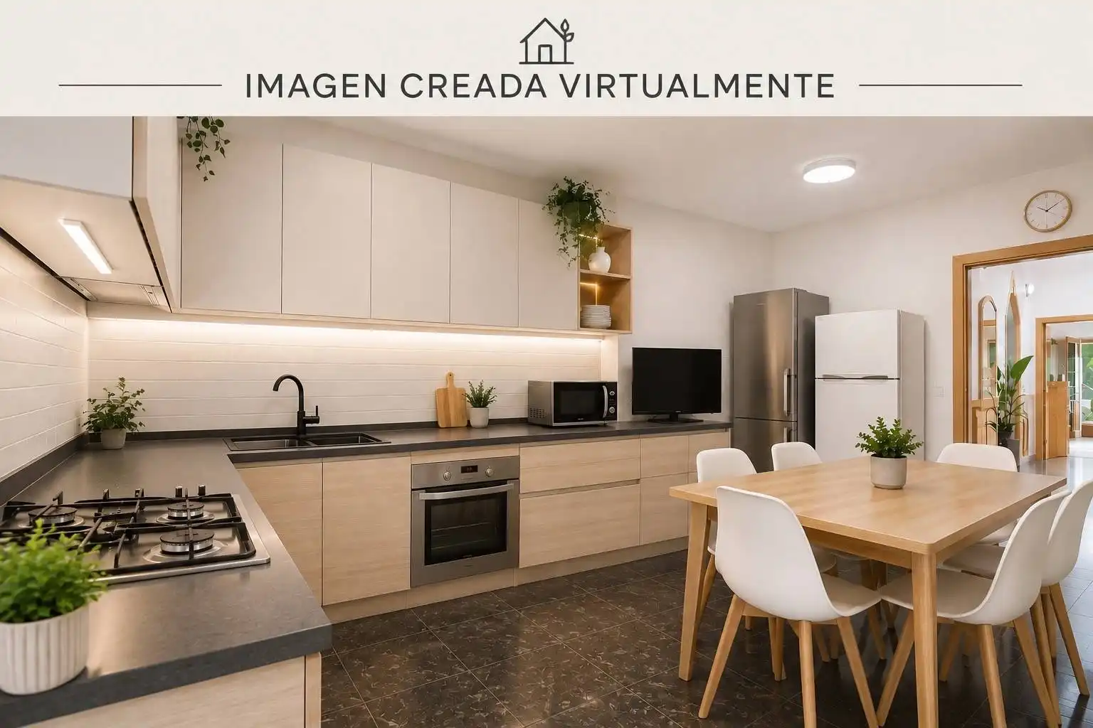 Kitchen of Houses for sale in Partaloa  with Private garden, Terrace and Storage room