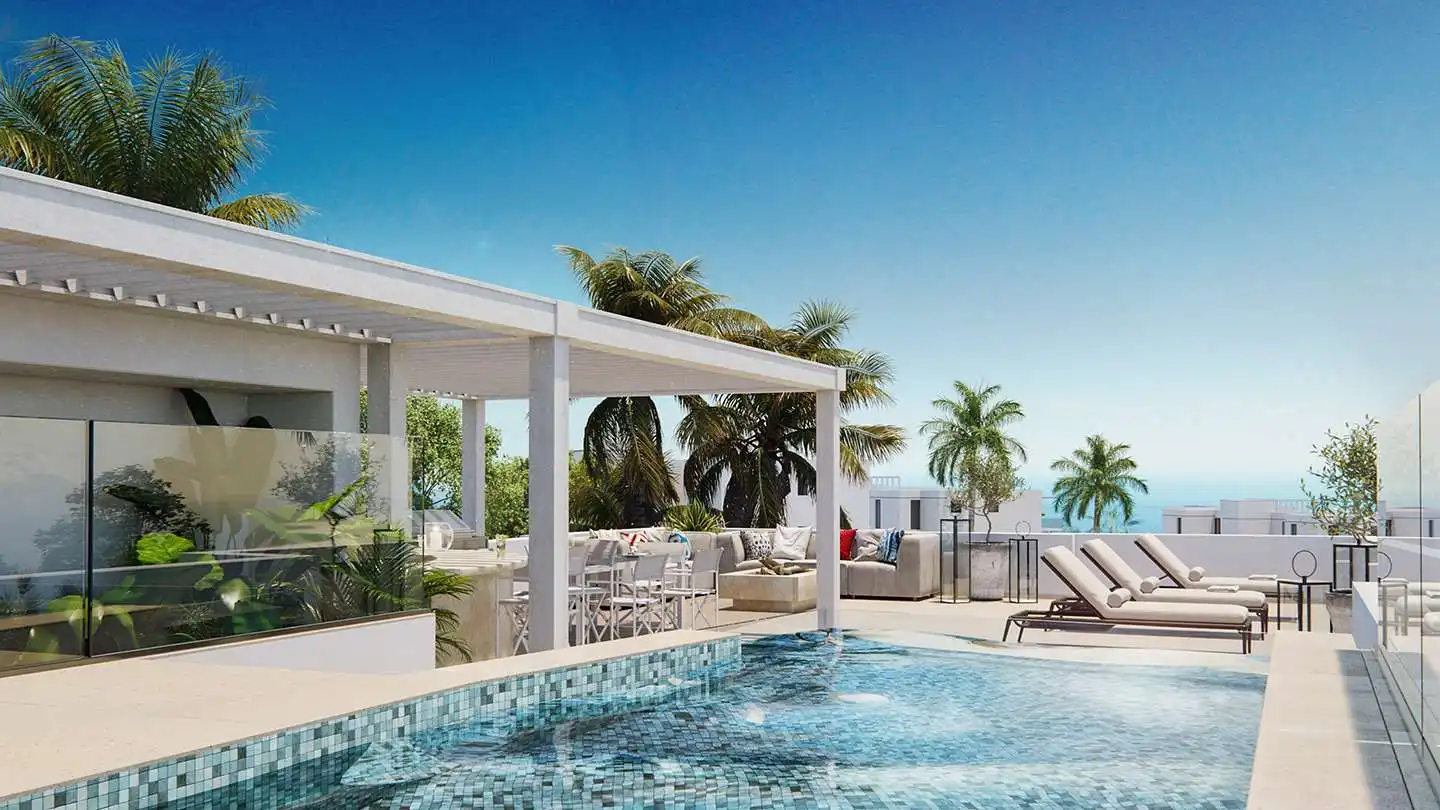 Mini appartamento con piscina in vendita a Marbella Centro