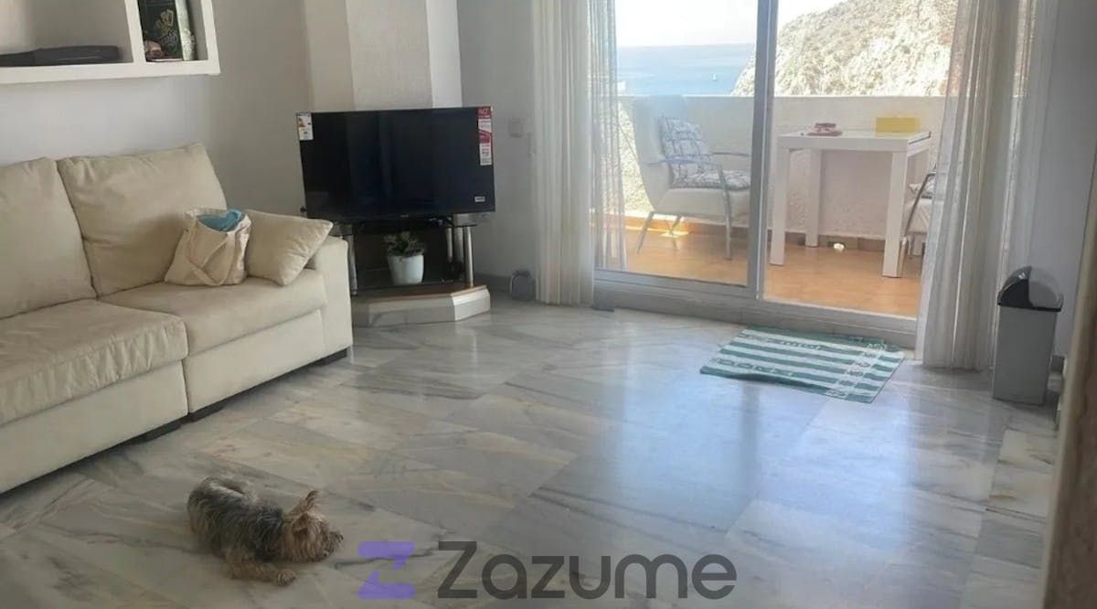 Sala de estar de Apartamento de alquiler en Benidorm con Calefacción, Jardín privado y Terraza