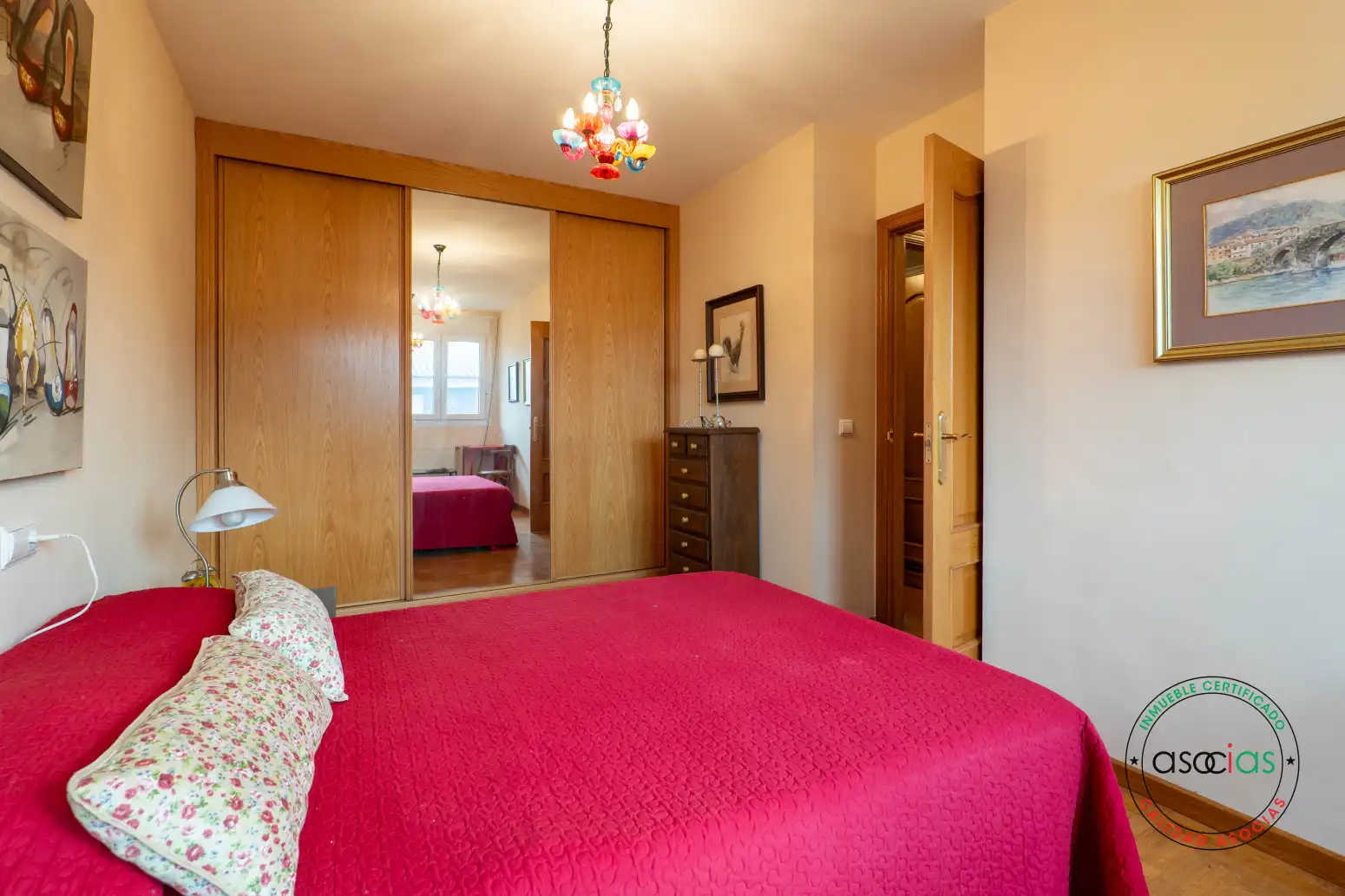 Habitación de Casa adosada en venta en Gozón con Calefacción, Jardín privado y Parquet