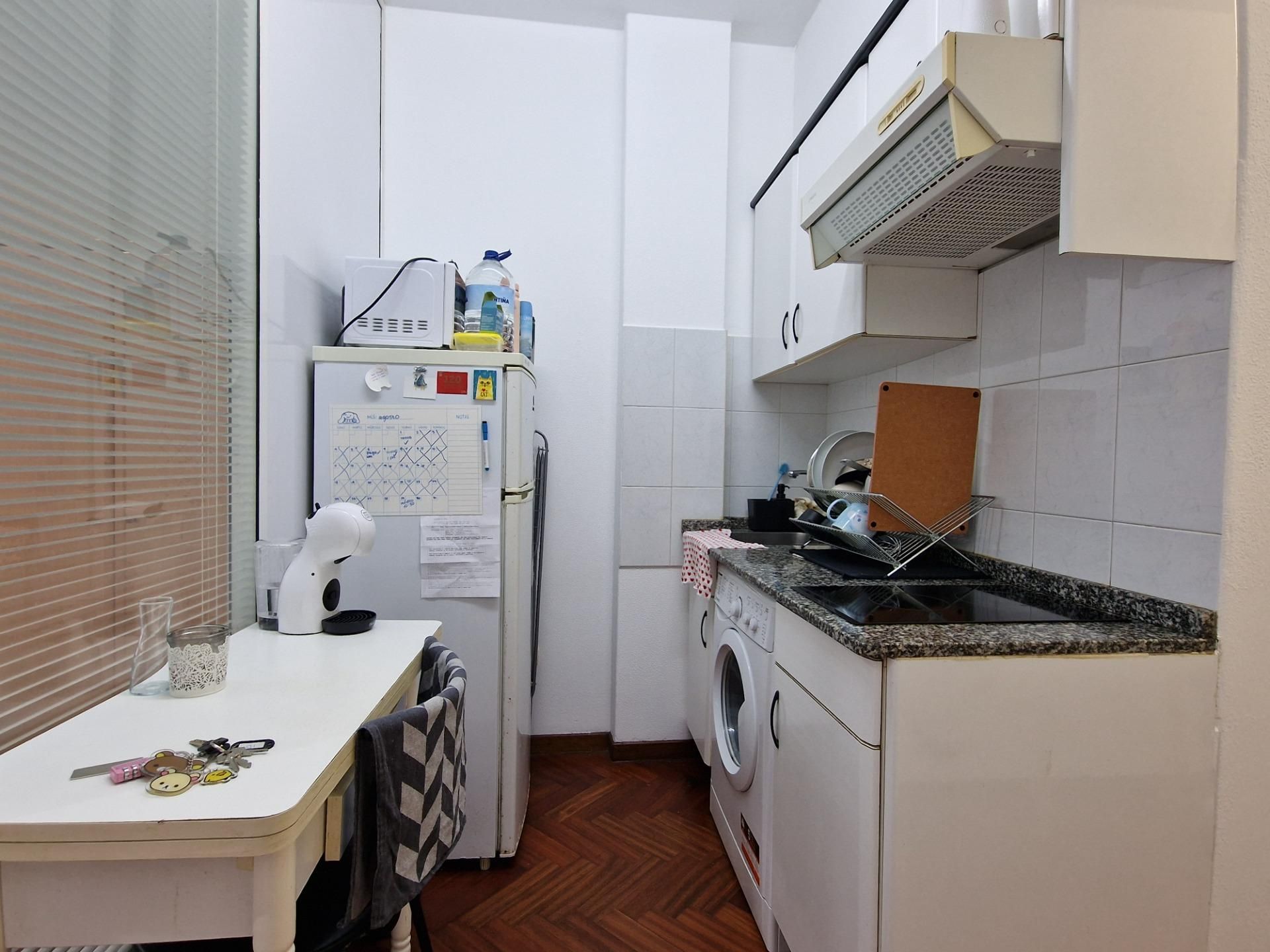 Cuina de Apartament en venda en A Coruña Capital  amb Parquet i Balcó