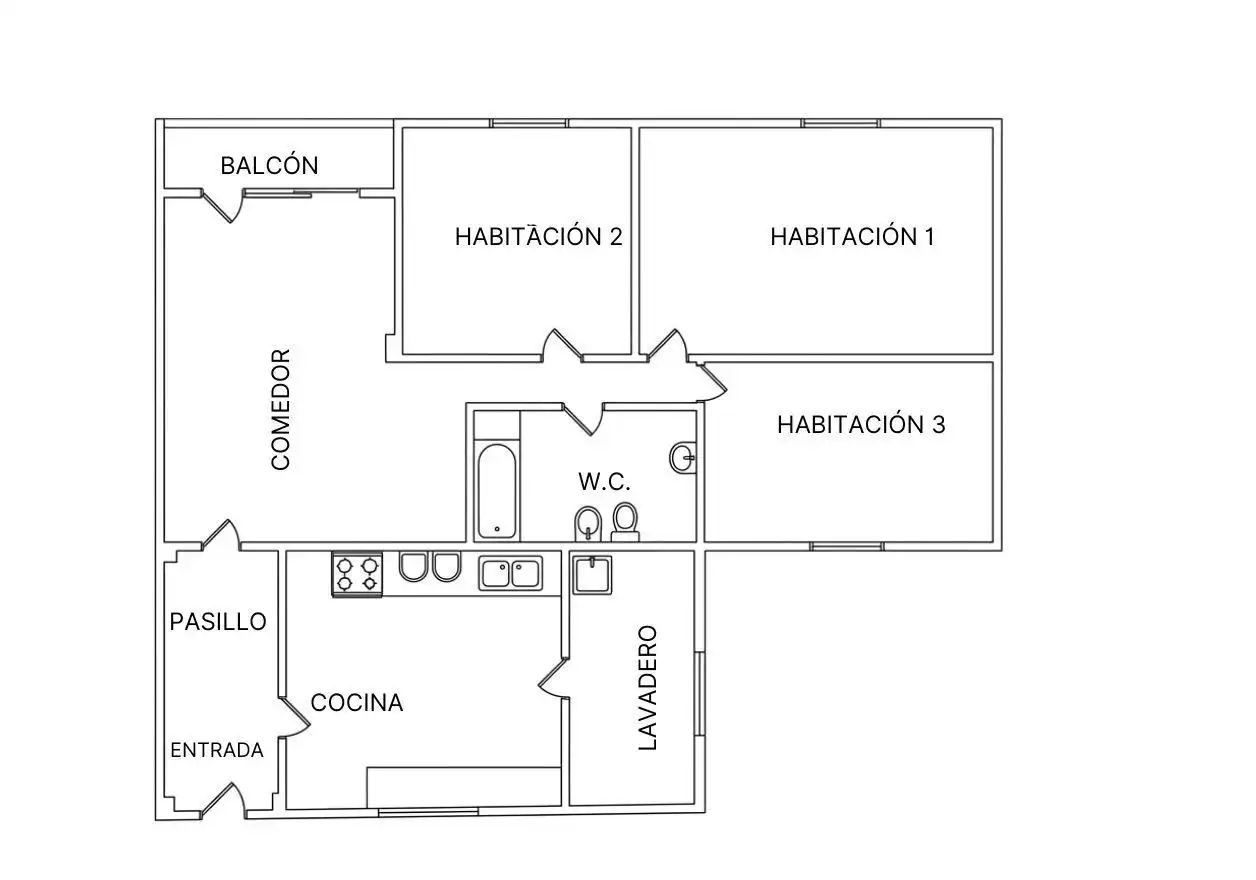 Piso en venta en Barcelona con Aire acondicionado, Calefacción y Parquet
