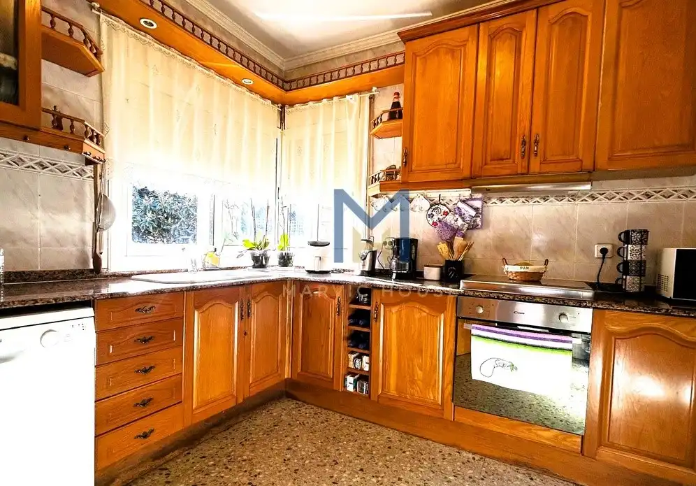 Cuina de Casa o xalet en venda en Maçanet de la Selva amb Aire condicionat, Calefacció i Jardí privat