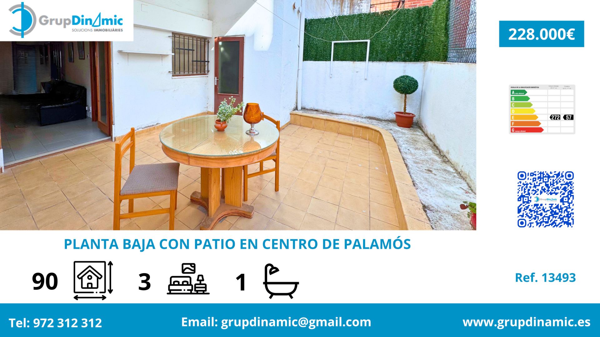 Terrassa de Planta baixa en venda en Palamós amb Traster
