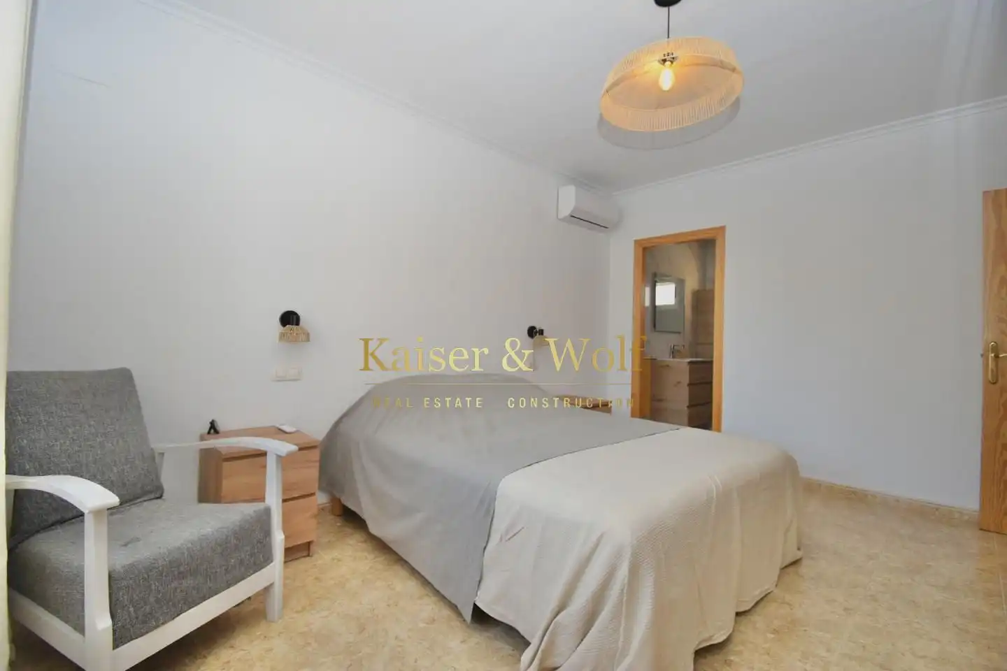 Bedroom of Houses for sale in Elche / Elx  with Air Conditioner, Private garden and Terrace