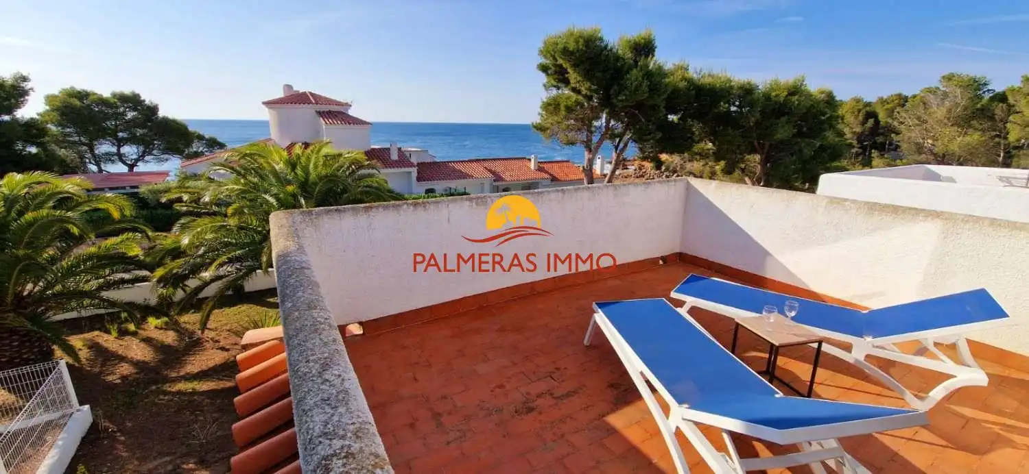 Terrasse von Haus oder Chalet zum Verkauf in L'Ametlla de Mar  mit Klimaanlage, Terrasse und Schwimmbad