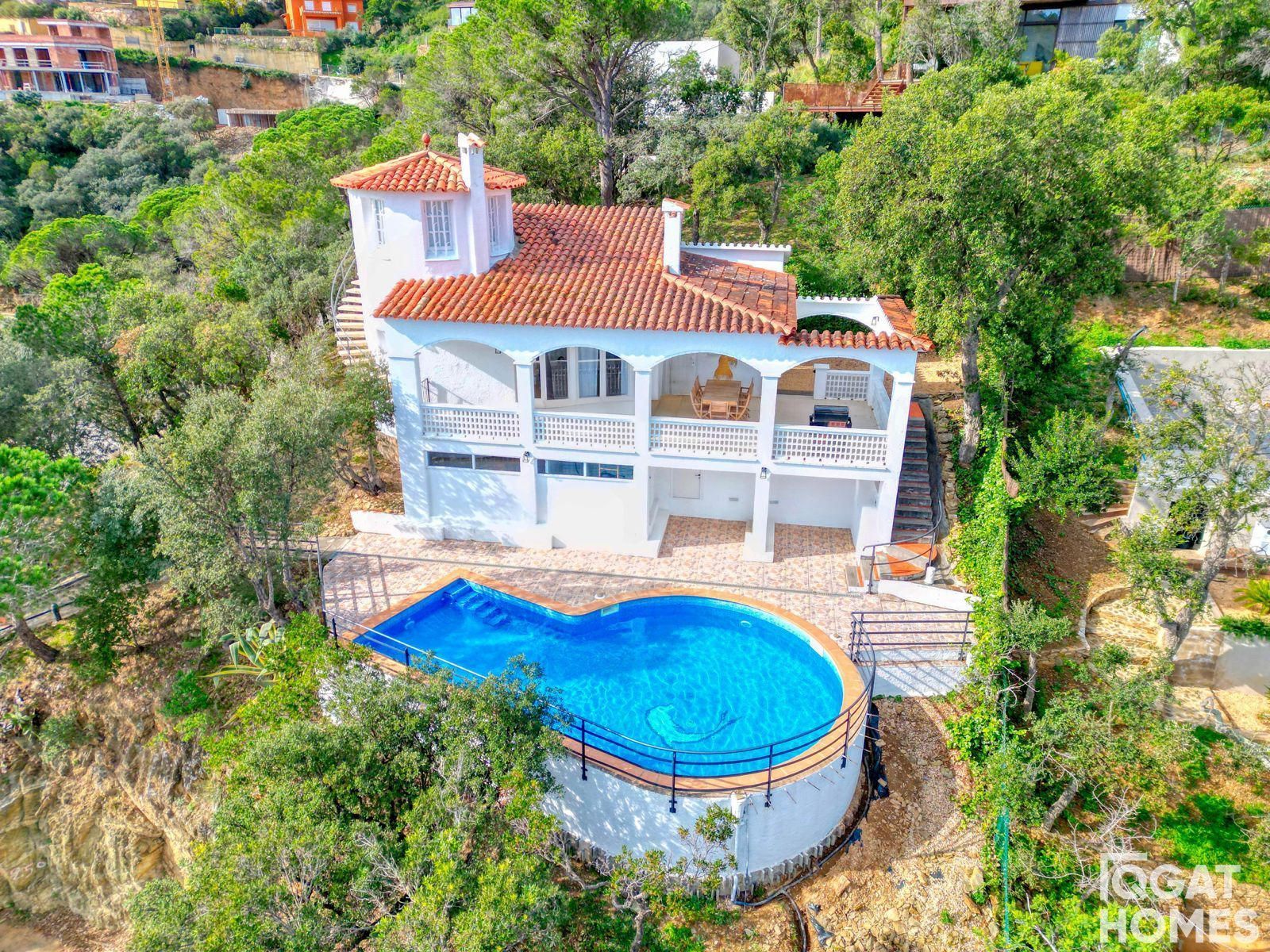 Exterior view of House or chalet for sale in Begur  with Air Conditioner, Heating and Terrace