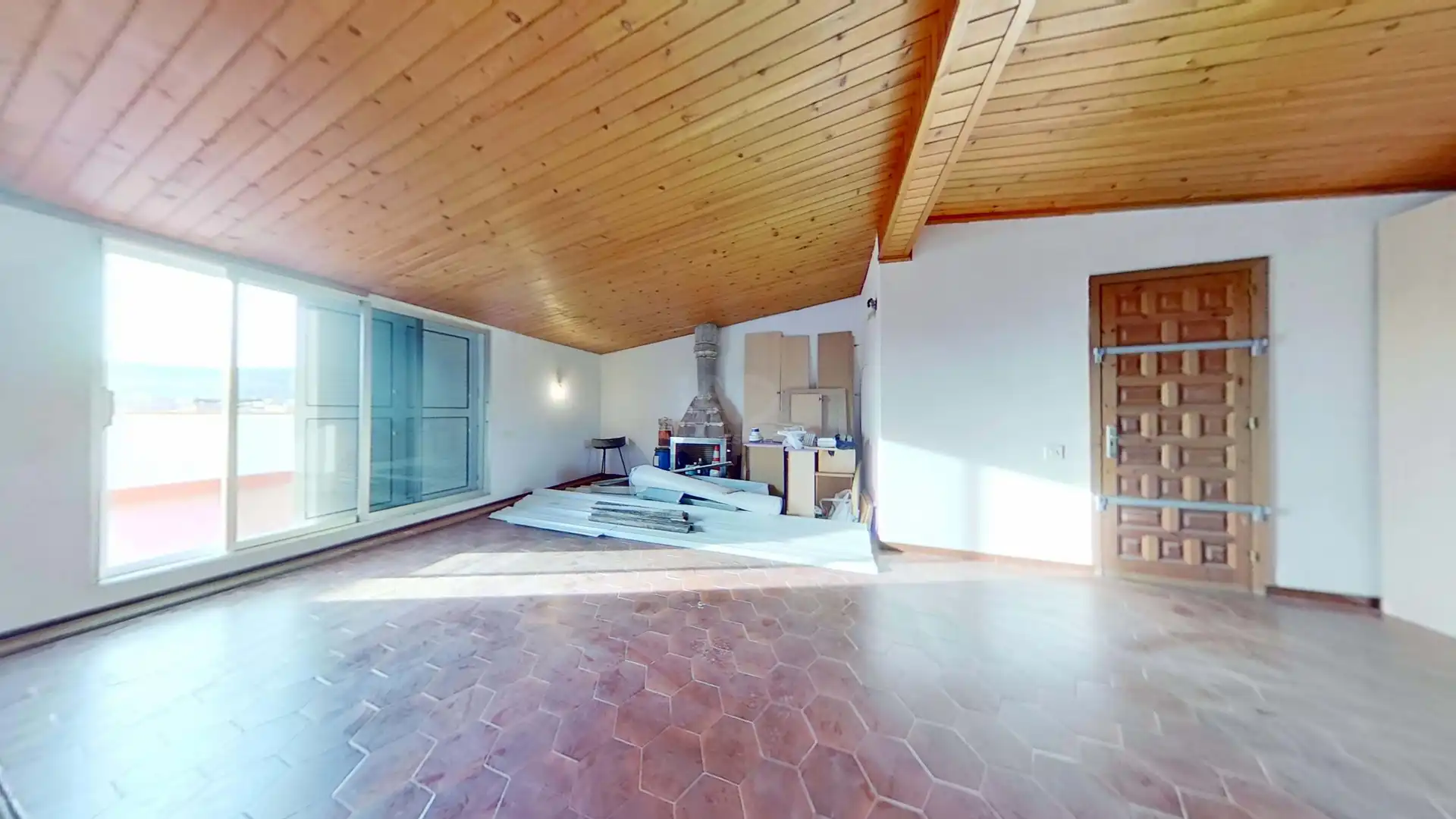 Wohnzimmer von Wohnung zum Verkauf in Ulldecona mit Klimaanlage und Terrasse