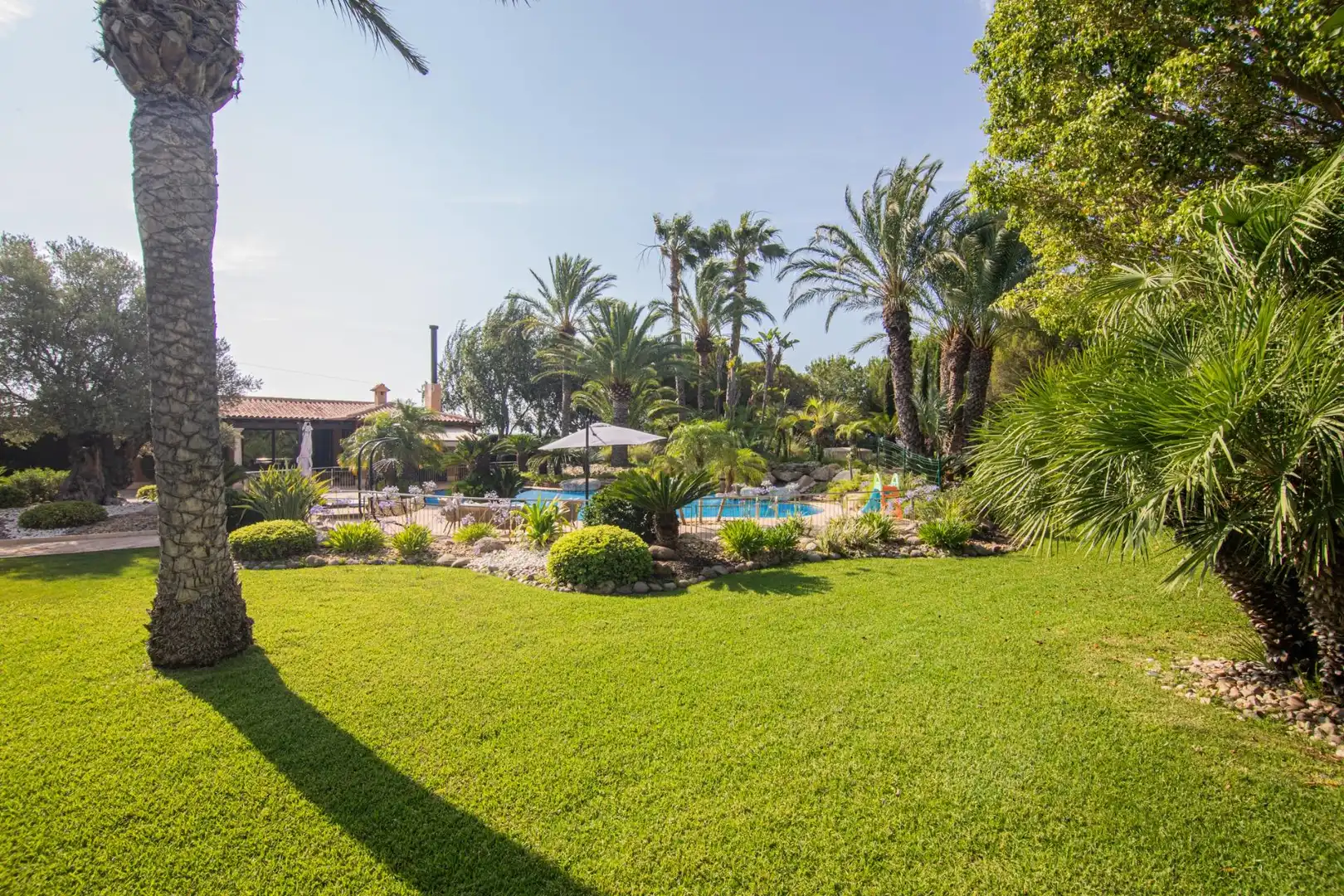 Jardín de Casa o chalet en venta en Elche / Elx con Aire acondicionado, Calefacción y Jardín privado