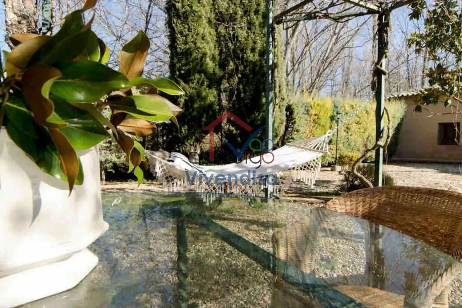 Jardín de Casa o chalet en venta en Heras de Ayuso con Jardín privado, Terraza y Piscina