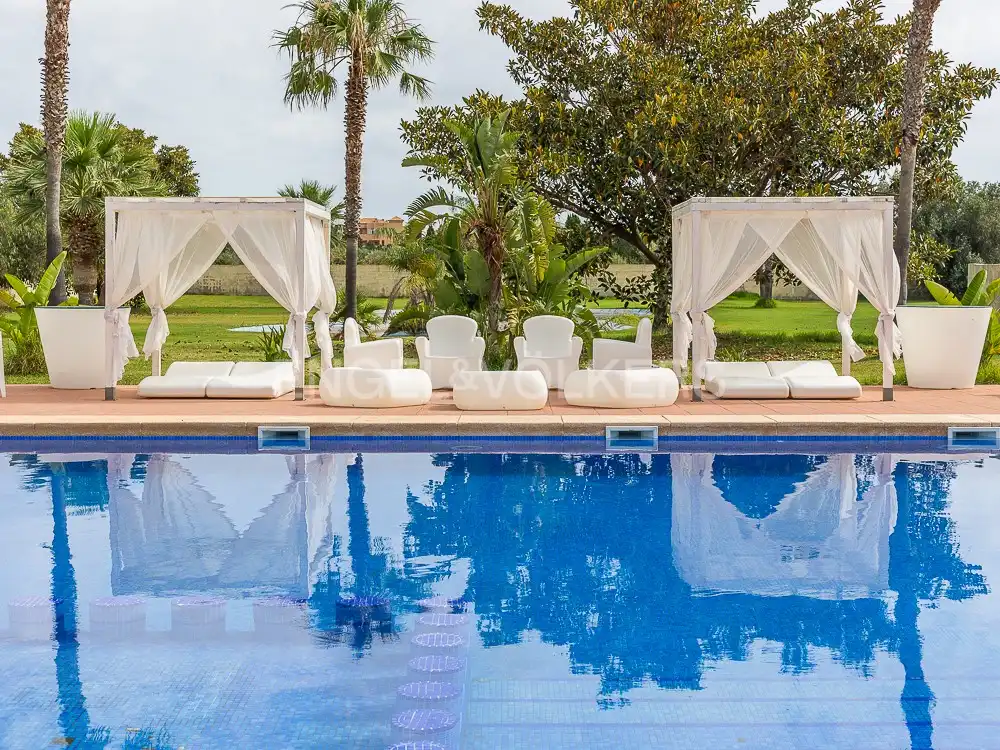 Swimming pool of Houses for sale in Dénia  with Air Conditioner, Heating and Private garden