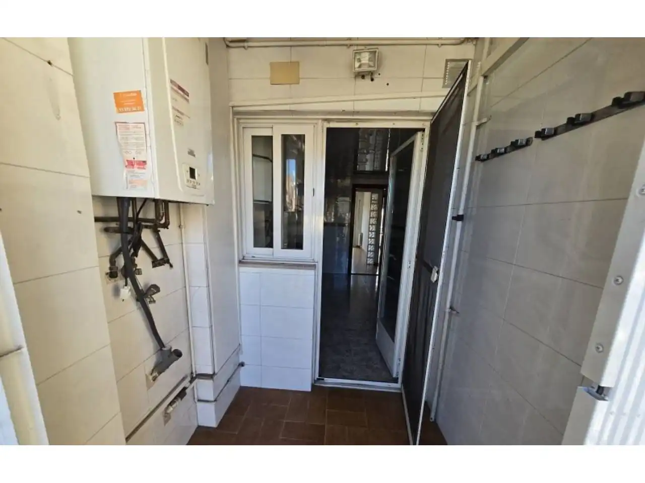 Küche von Wohnung zum Verkauf in Rubí mit Klimaanlage, Parkett und Terrasse