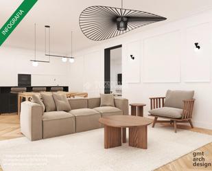 Living room of Flat for sale in  Madrid Capital  with Terrace