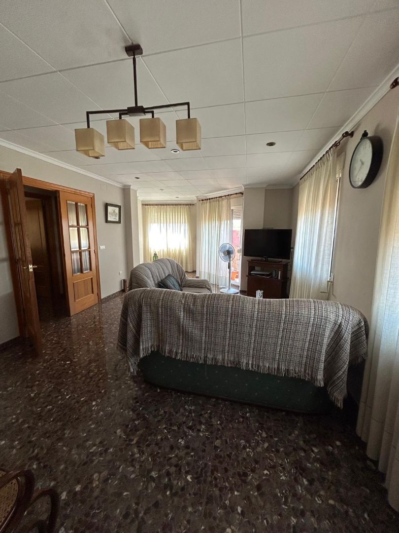 Living room of Flat for sale in Alginet  with Oven and Balcony