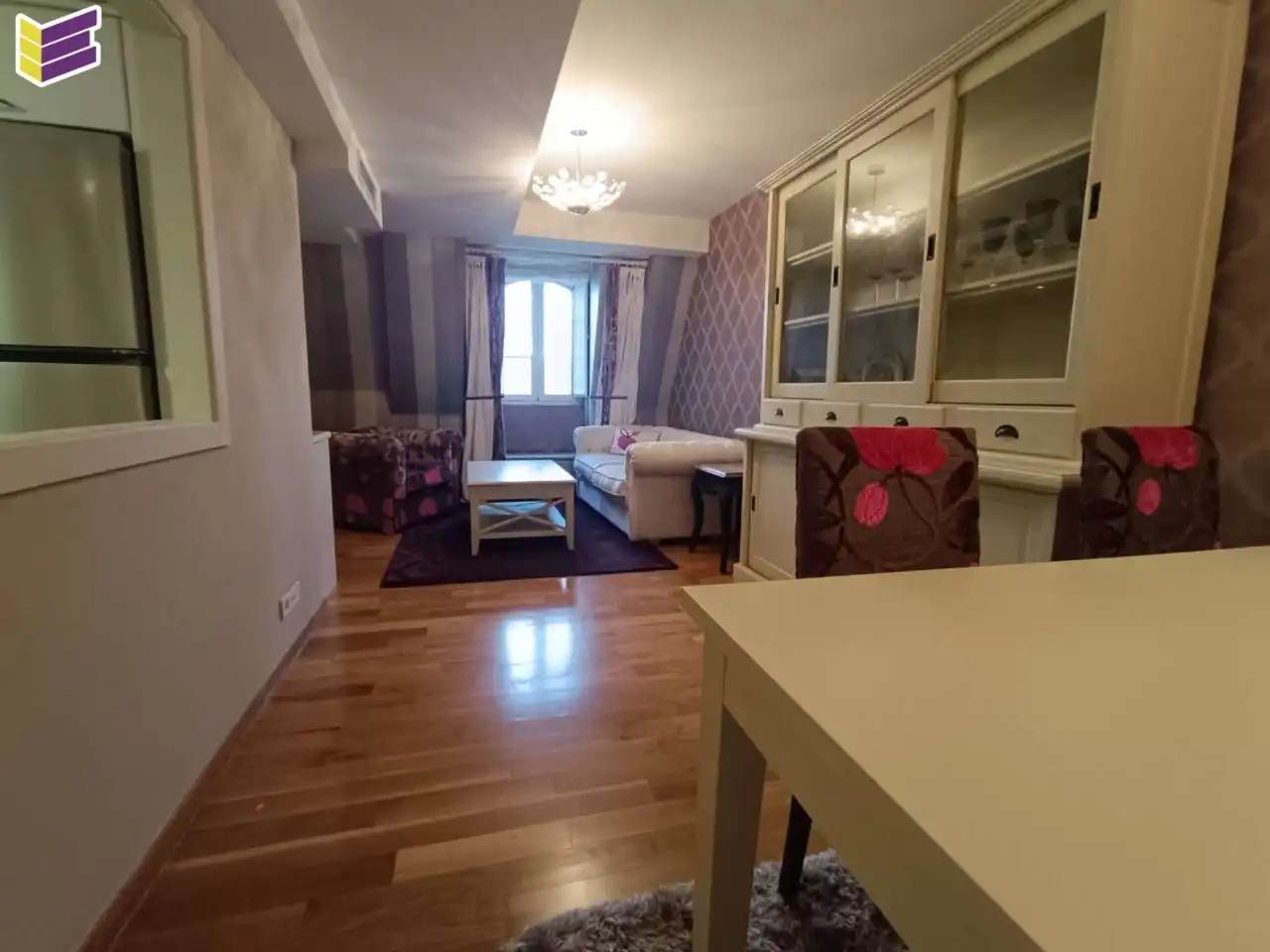 Sala de estar de Dúplex en venta en Mondariz-Balneario con Aire acondicionado, Parquet y Trastero