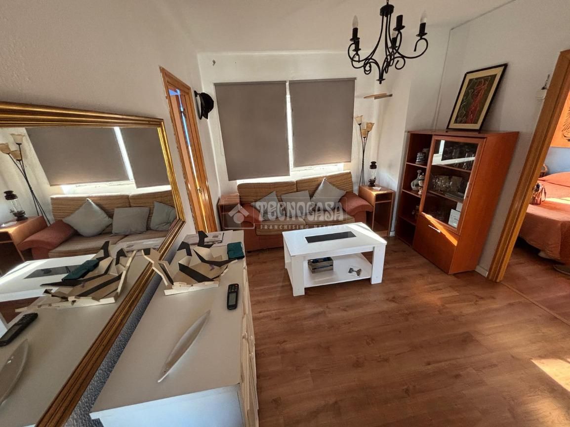 Sala d'estar de Pis en venda en Málaga Capital amb Aire condicionat i Moblat