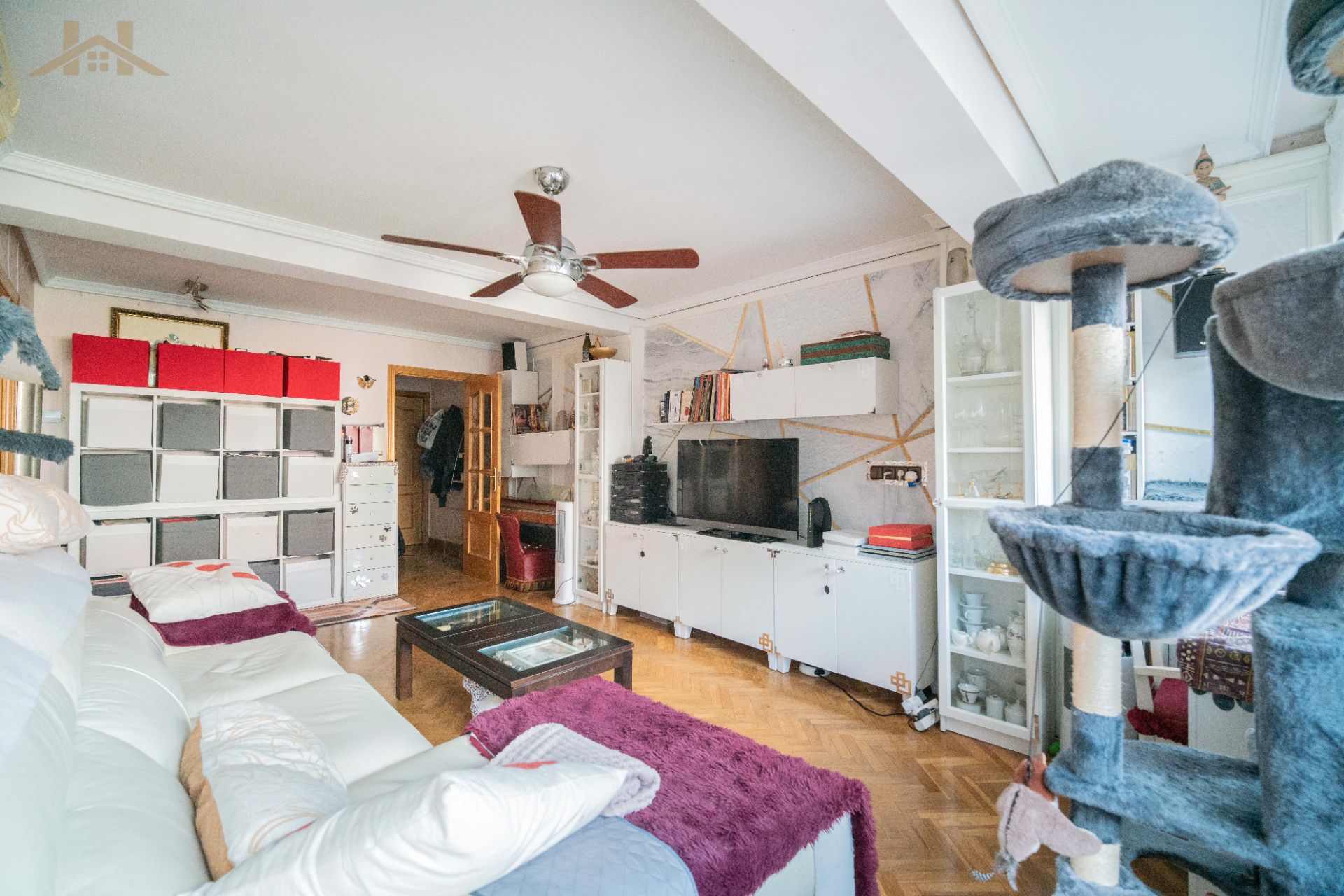 Sala d'estar de Pis en venda en Leganés amb Terrassa