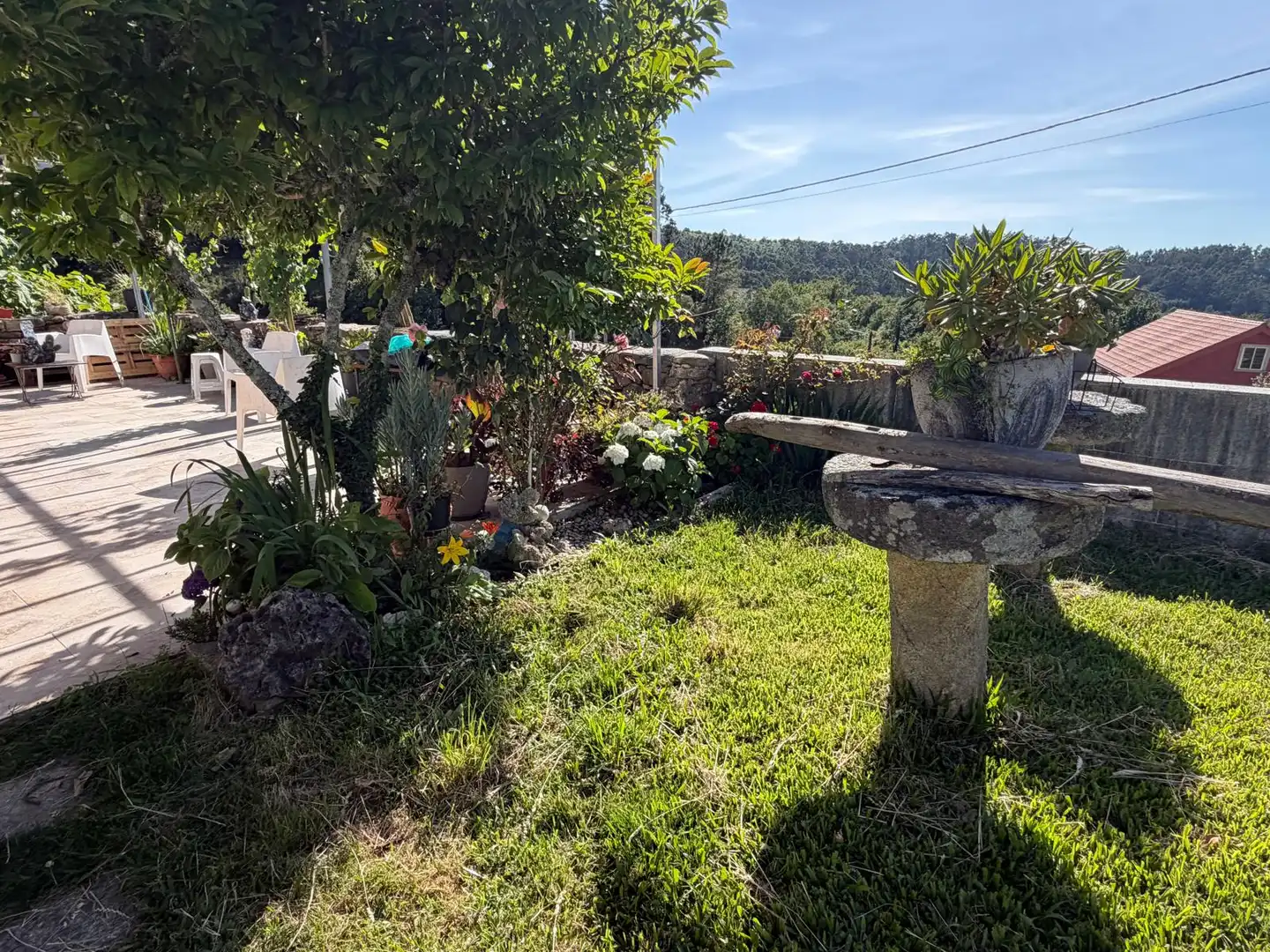 Jardín de Casa adosada en venta en Mondariz con Calefacción, Jardín privado y Amueblado