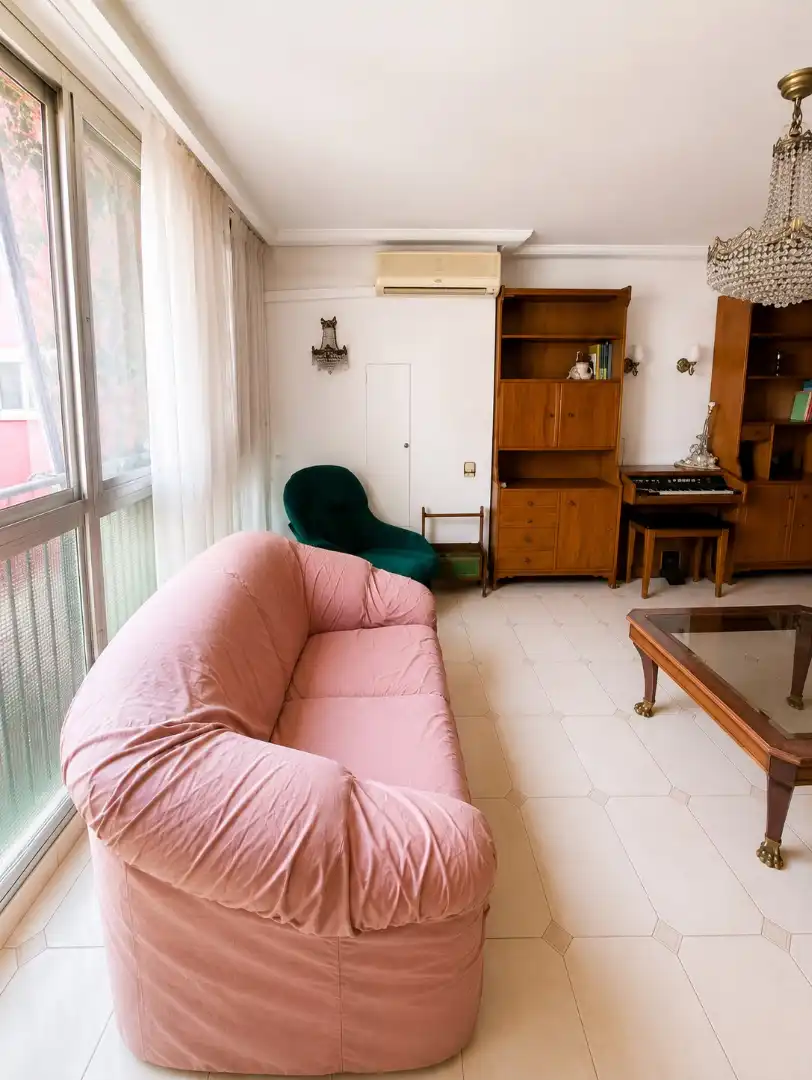 Sala d'estar de Pis en venda en Valencia amb Calefacció i Balcó