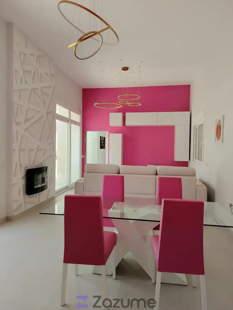 Sala d'estar de Casa o xalet de lloguer en Espartinas amb Moblat, Forn i Rentadora