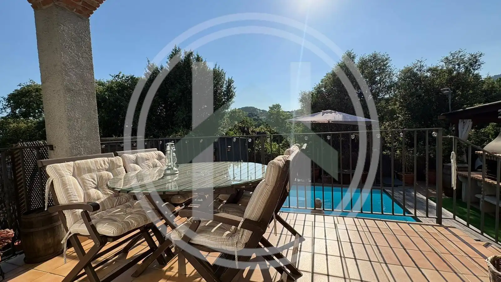 Terraza de Casa o chalet en venta en Cànoves I Samalús con Aire acondicionado, Calefacción y Terraza