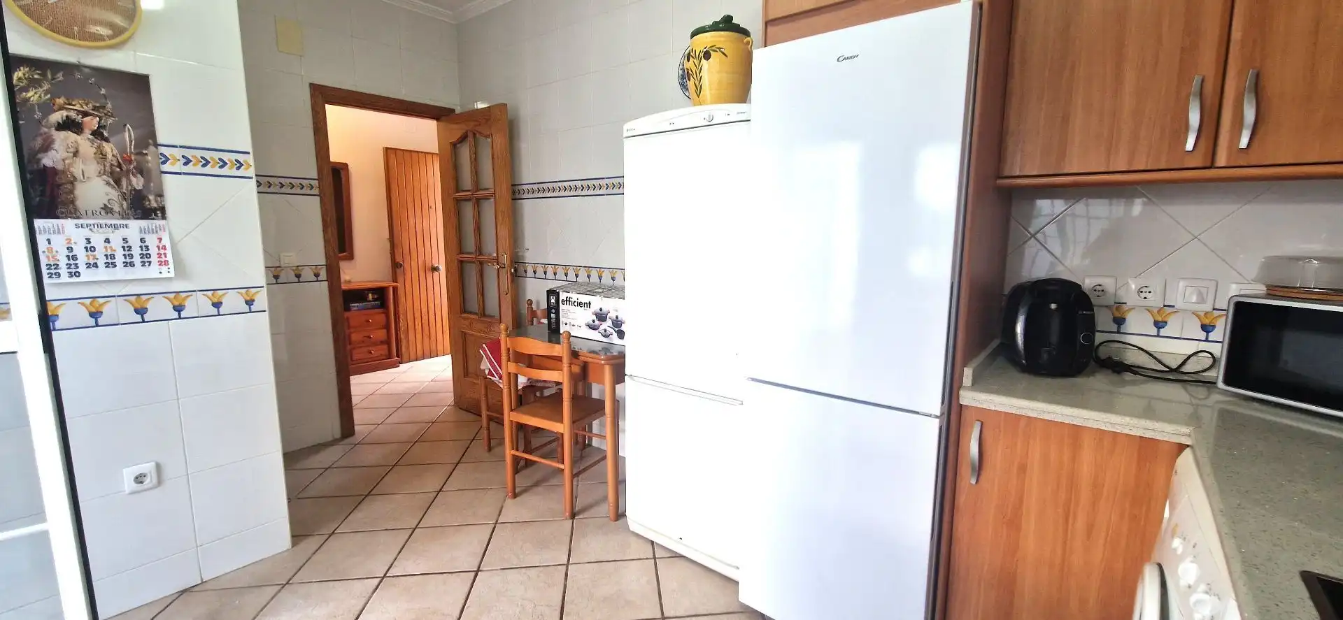 Cuina de Casa o xalet en venda en El Portil amb Aire condicionat, Calefacció i Jardí privat