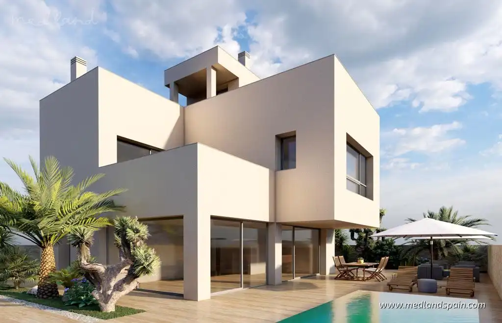 Chalet con piscina en venta en El Mojón