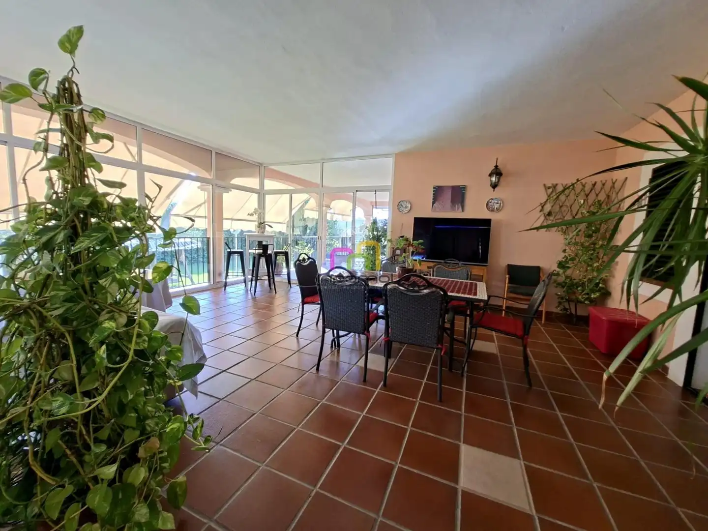 Terraza de Casa o chalet en venta en Badajoz con Aire acondicionado, Calefacción y Jardín privado