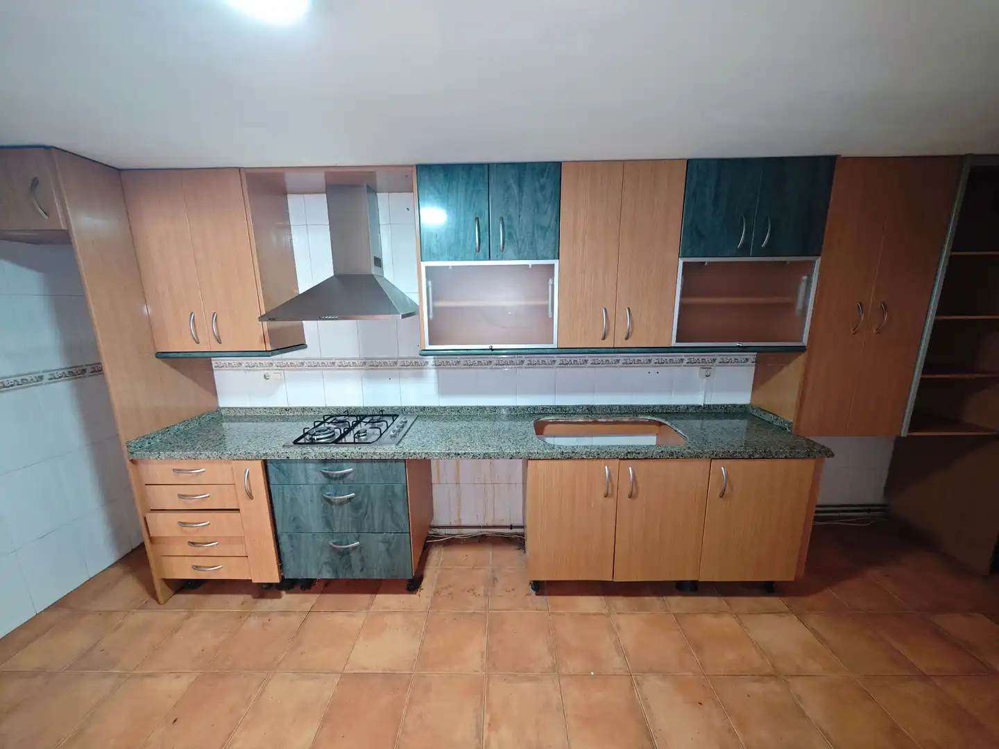 Küche von Wohnung zum Verkauf in Mutxamel mit Privatgarten, Parkett und Terrasse