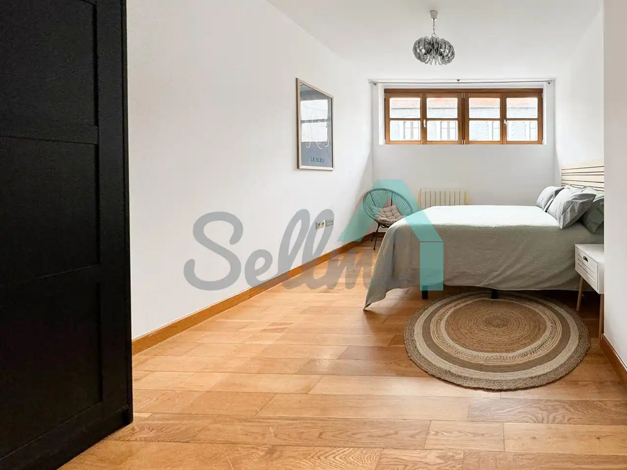 Bedroom of Flat for rent in Avilés  with Heating, Parquet flooring and Furnished