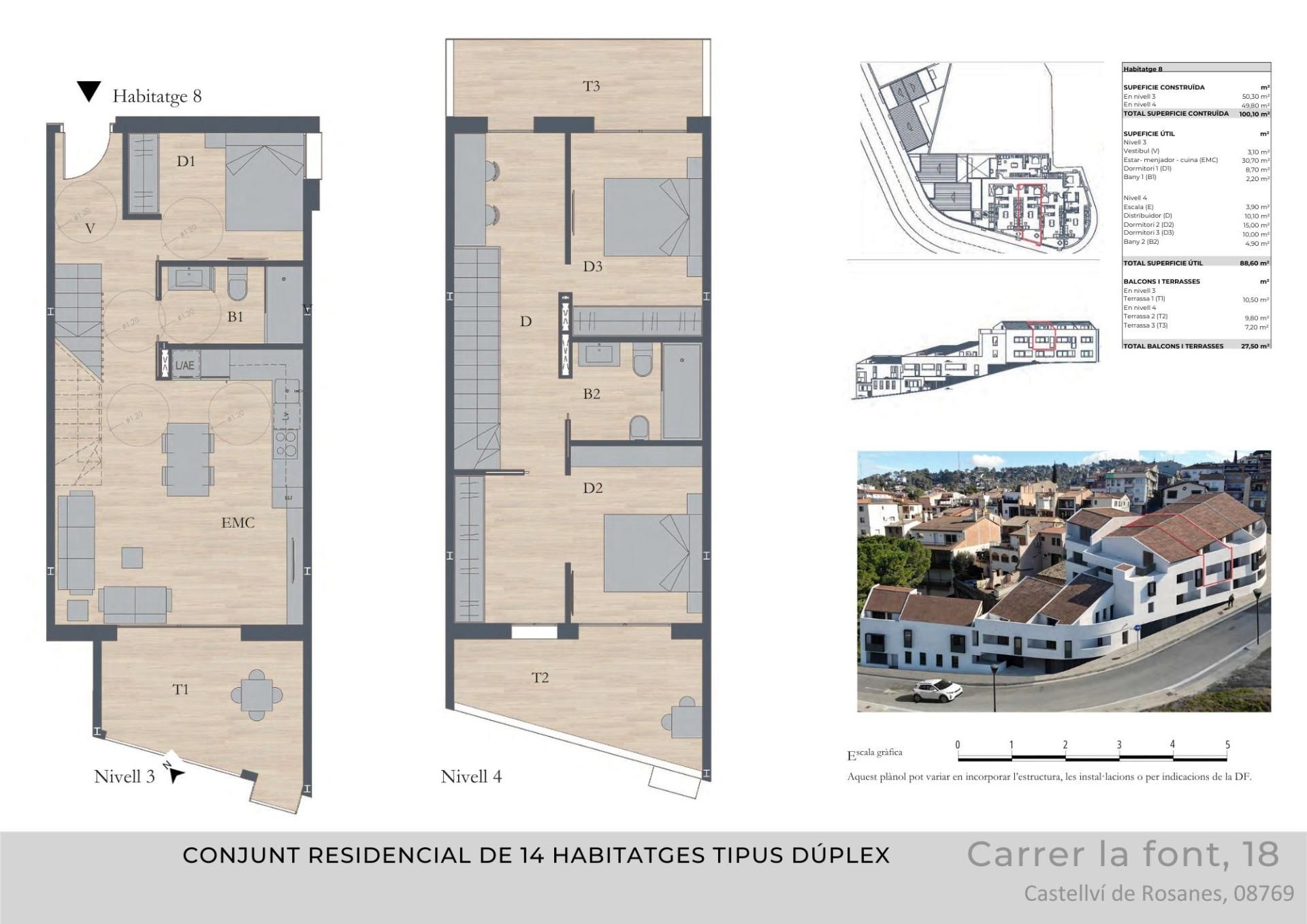 Dúplex en venda en Castellví de Rosanes amb Calefacció i Terrassa