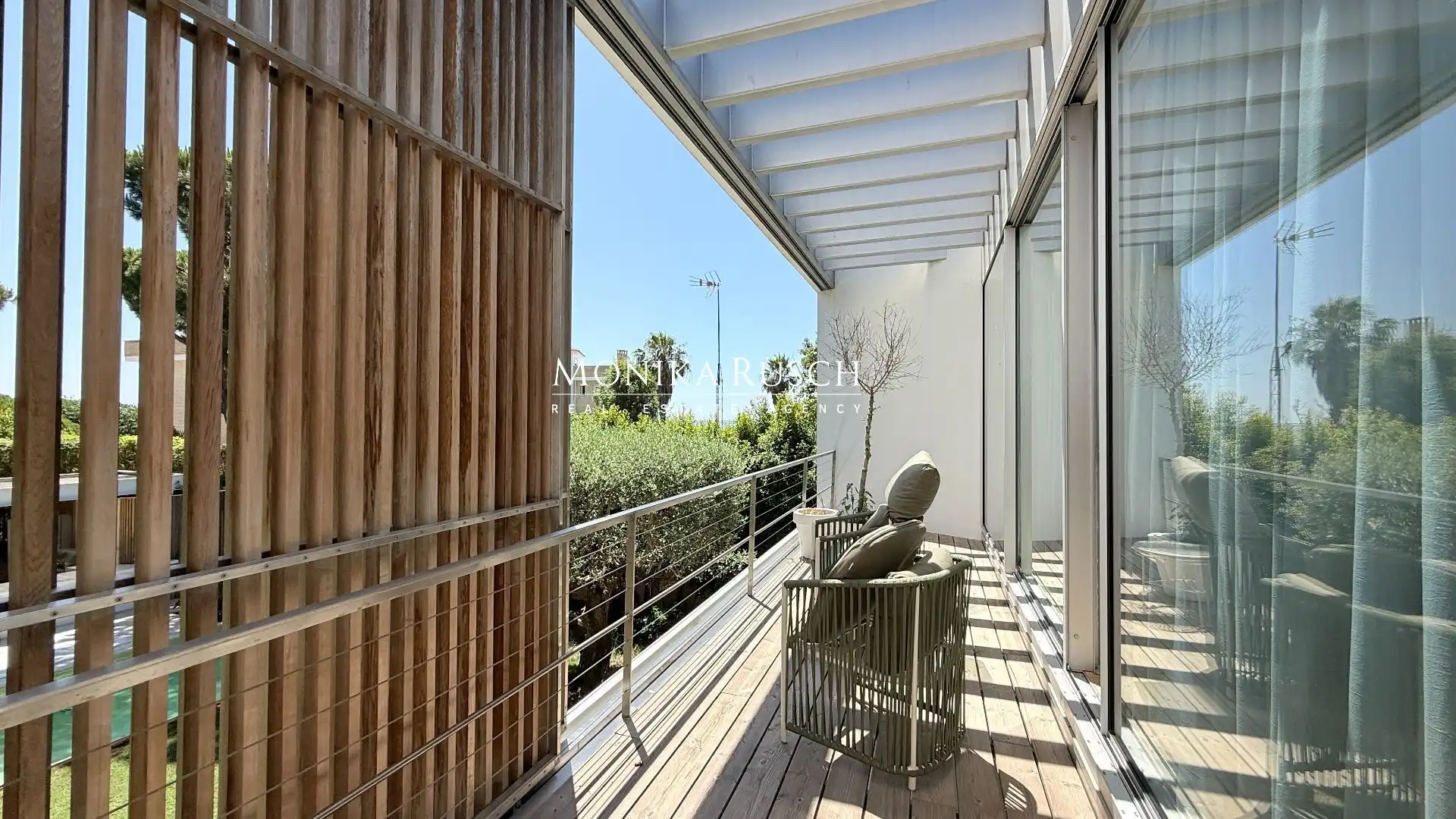 Terrace of Houses for rent in Castelldefels  with Air Conditioner, Heating and Private garden