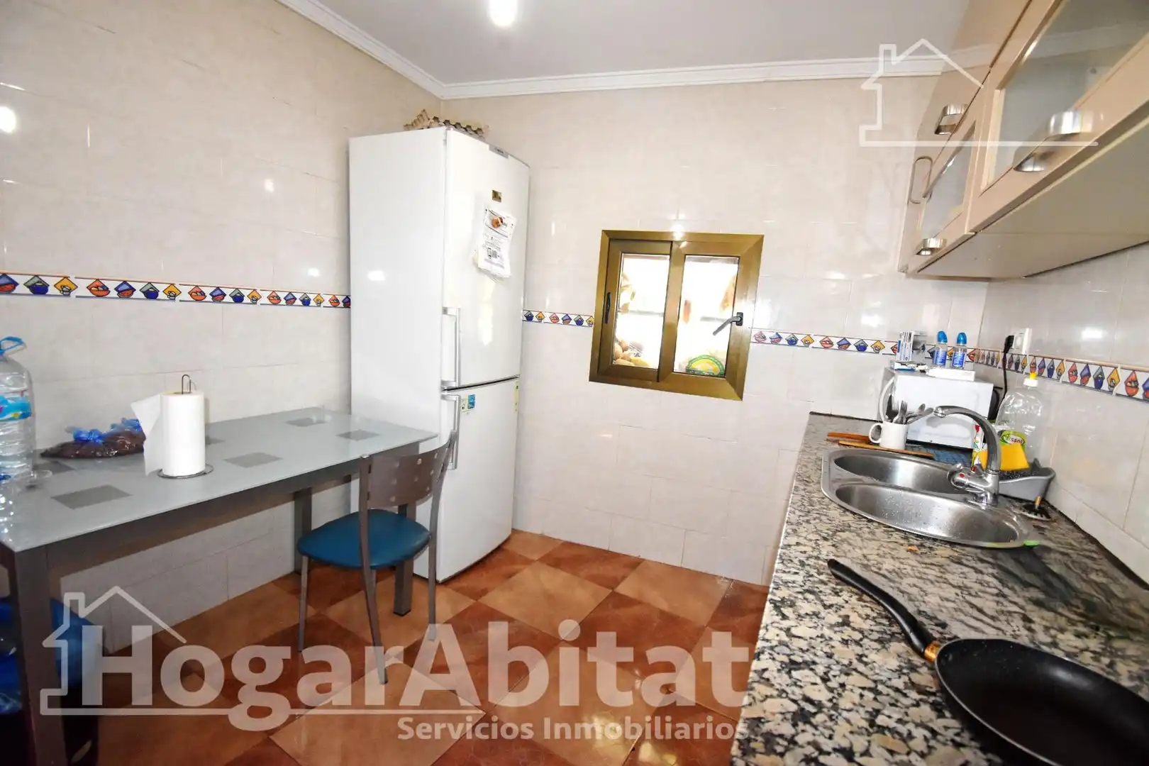 Küche von Wohnung zum Verkauf in Alzira mit Klimaanlage, Heizung und Terrasse