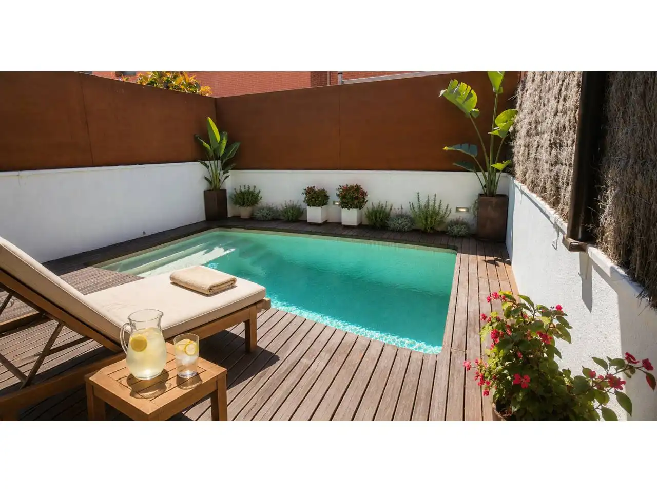 Piscina de Casa o xalet en venda en Figueres amb Aire condicionat, Calefacció i Jardí privat