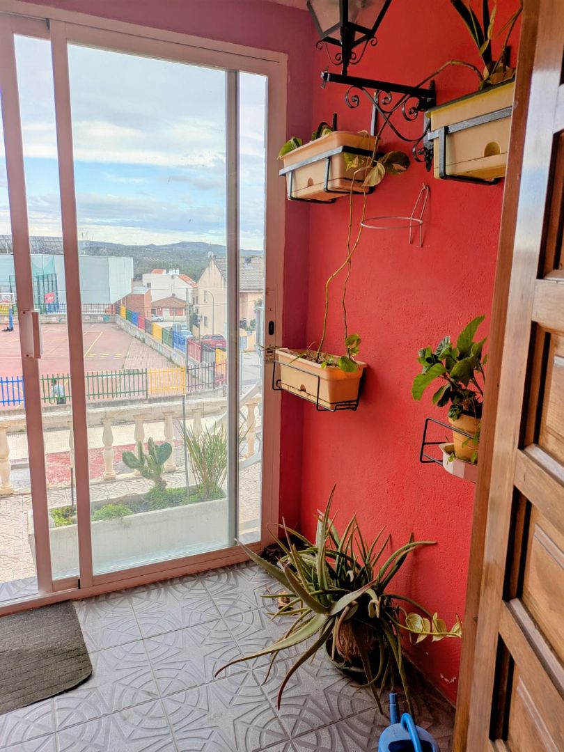 Balcony of Single-family semi-detached for sale in Morata de Tajuña  with Air Conditioner, Heating and Community pool
