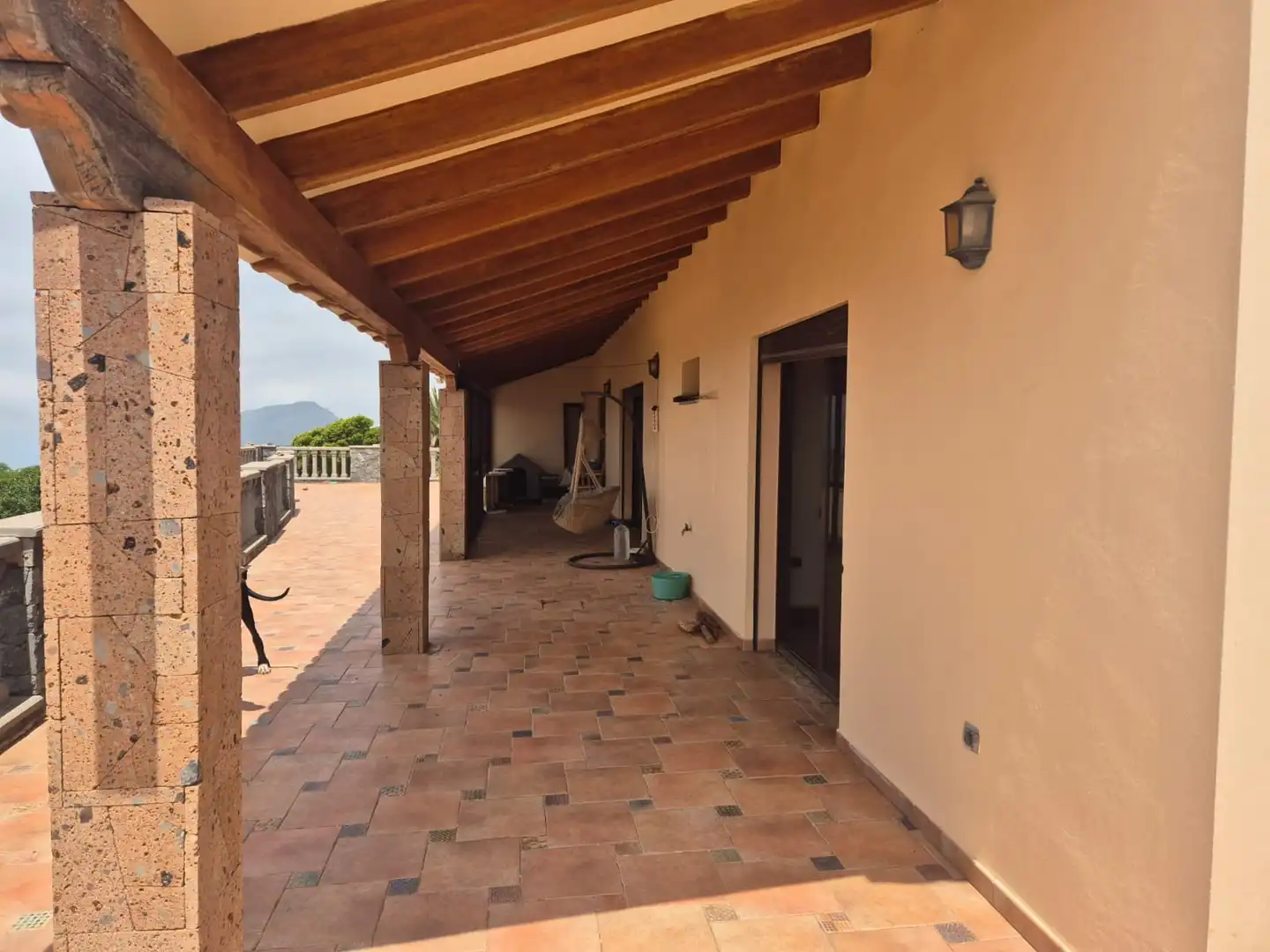 Terraza de Casa o chalet en venta en Vilaflor de Chasna con Jardín privado, Terraza y Piscina