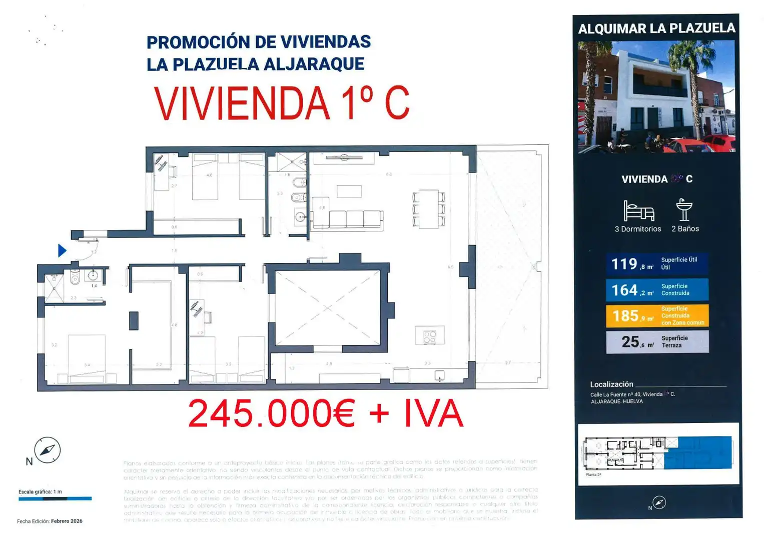 Piso en venta en Aljaraque