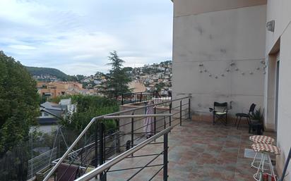 Terrace of Single-family semi-detached for sale in Vallirana  with Heating and Storage room