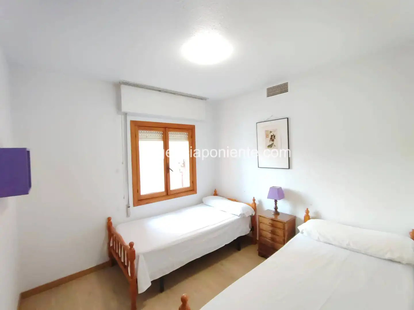Bedroom of Flat for rent in Benidorm  with Air Conditioner, Heating and Terrace